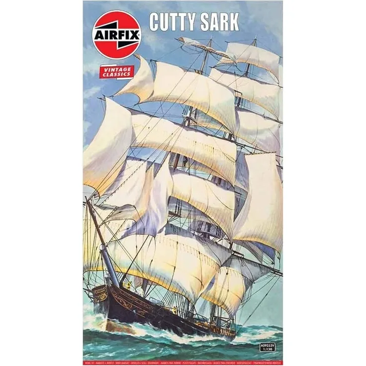 Airfix A09253V Sailing ship model Montagesatz 1:130 Cutty Sark Beide Geschlechter Kunststoff