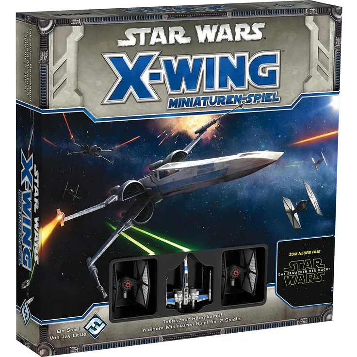 Asmodee  HEI0450 - Star Wars X-Wing Das Erwachen der Macht, Grundspiel
