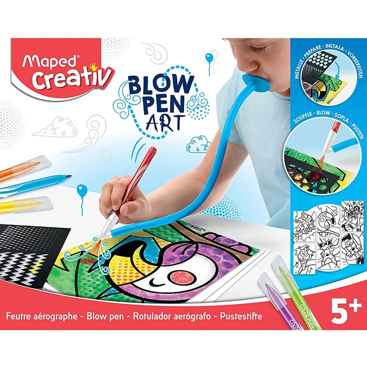 Puste Stifte Blow Pen Pop Art (Maped) - Preisvergleich – Bild 1