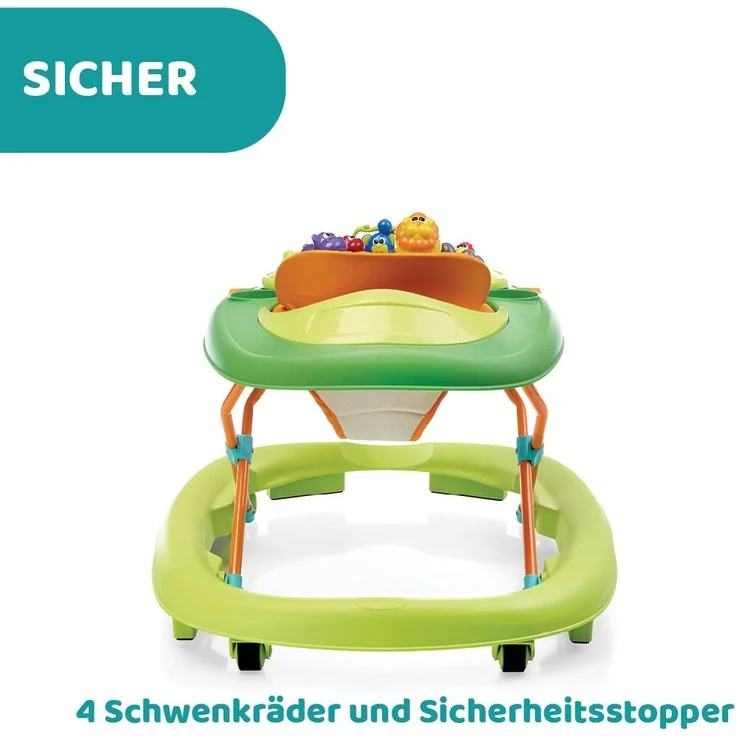 Chicco Laufgeraet Walky Talky,Green Wave – Bild 5