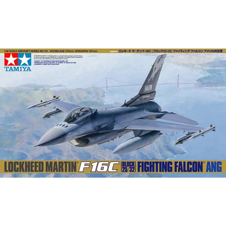 TAMIYA 300061101 1:48 Lockheed Martin F-16C Block 25/32 - Preisvergleich – Bild 13