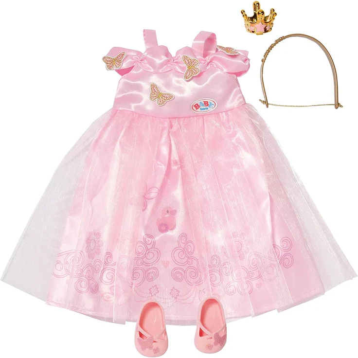 Zapf 834169 BABY born Deluxe Prinzessin 43cm – Bild 1