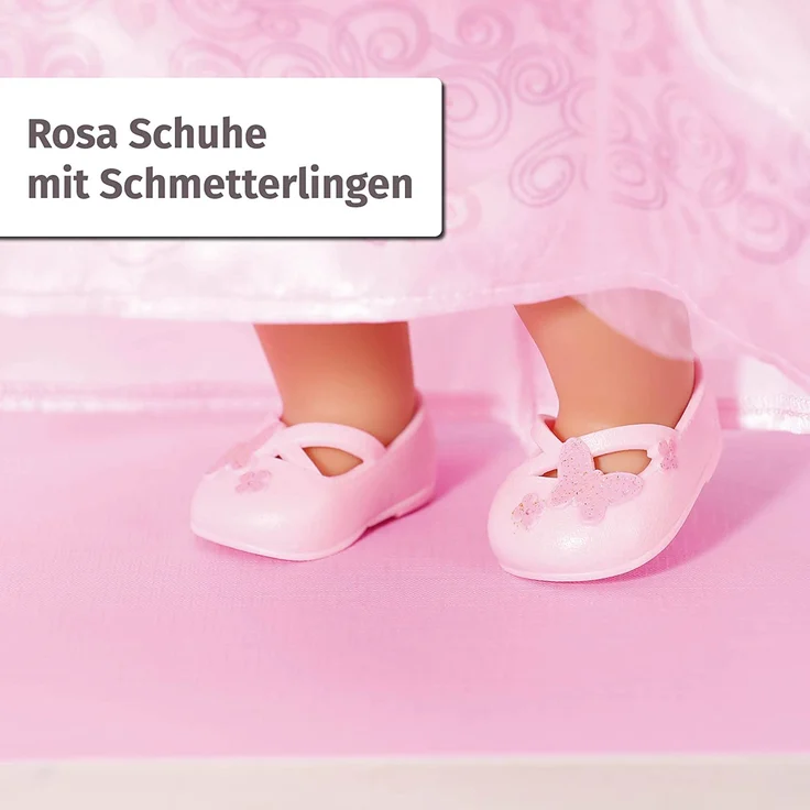 Zapf 834169 BABY born Deluxe Prinzessin 43cm – Bild 5
