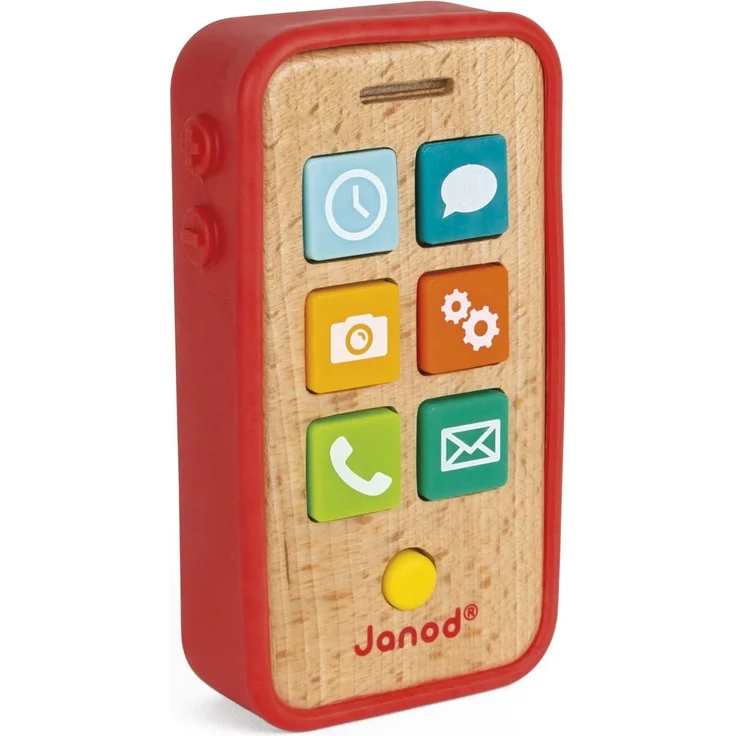 Janod Handy Mit Ton Rot – Bild 1