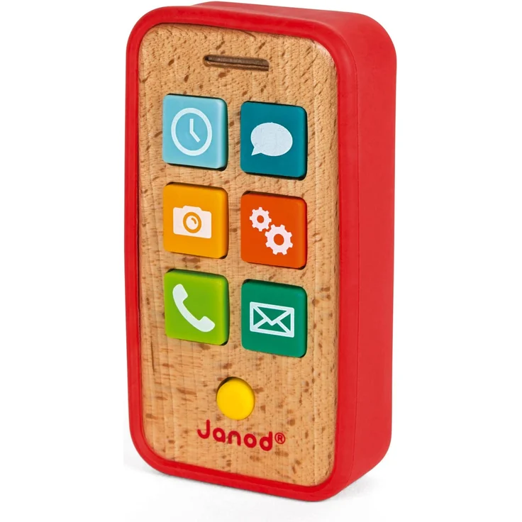 Janod Handy Mit Ton Rot – Bild 3