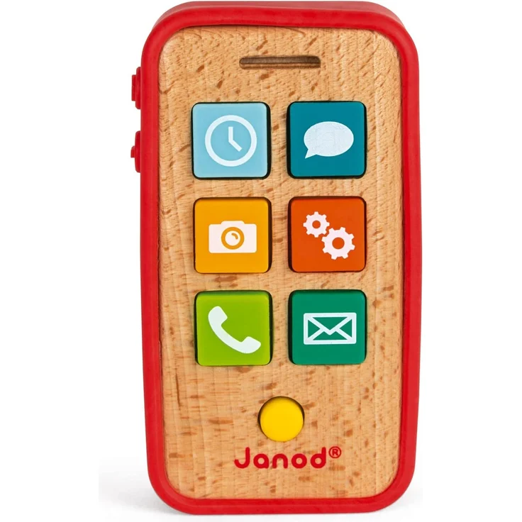 Janod Handy Mit Ton Rot – Bild 4