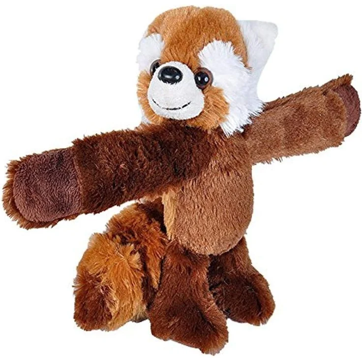 Wild Republic Huggers Schnapparmband Kuscheltier, Plüschtier, Roter Panda 20 cm – Bild 1