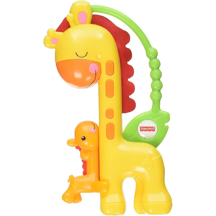 Mattel Fisher-Price CGR92 - Giraffen-Mami und Baby, Babyspielzeug