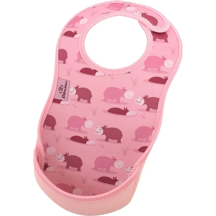 Bibetta Lätzchen Nilpferd Rosa Rosa