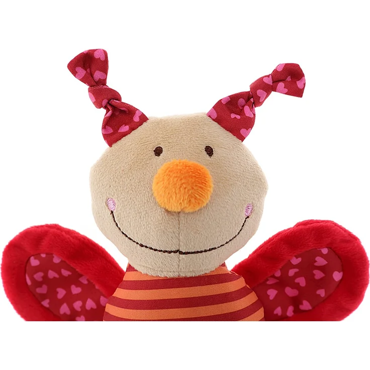 sigikid, Mädchen und Jungen, Spieluhr, Stofftier Schmetterling, Rot/Orange, 40318 – Bild 4