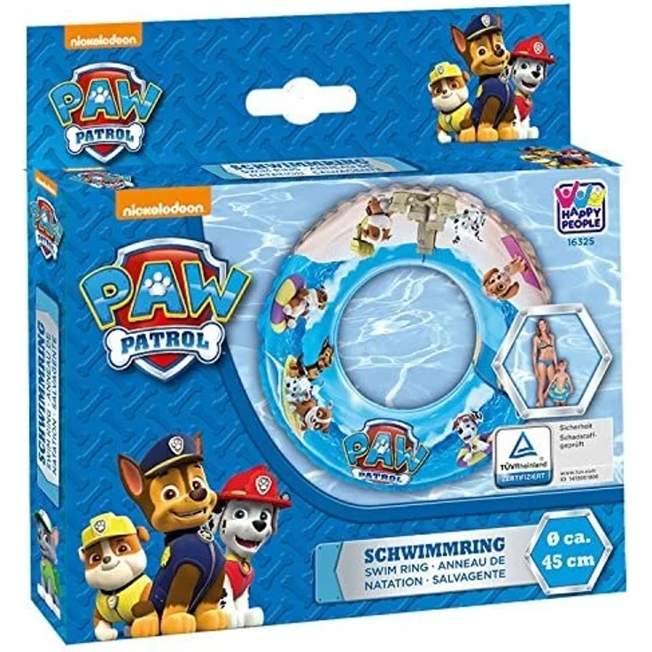 Happy People 16325 Schwimmring Ja Paw Patrol, bunt - Preisvergleich – Bild 3
