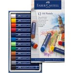 faber-Castell 12er Etui Ölpastellkreide STUDIO-Qualität