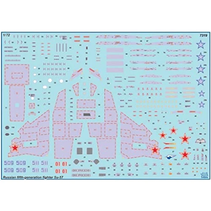 Vertriebsmarken 500787319 1:72 Sukhoi SU-57 – Bild 5