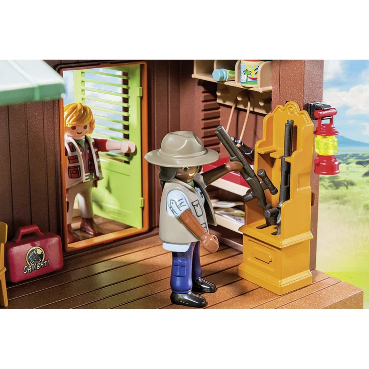 PLAYMOBIL Wild Life 70766 'Rangerstation mit Tieraufzucht', 175 Teile, ab 4 Jahren – Bild 6
