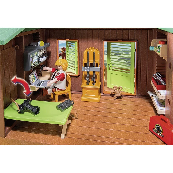 PLAYMOBIL Wild Life 70766 'Rangerstation mit Tieraufzucht', 175 Teile, ab 4 Jahren – Bild 5
