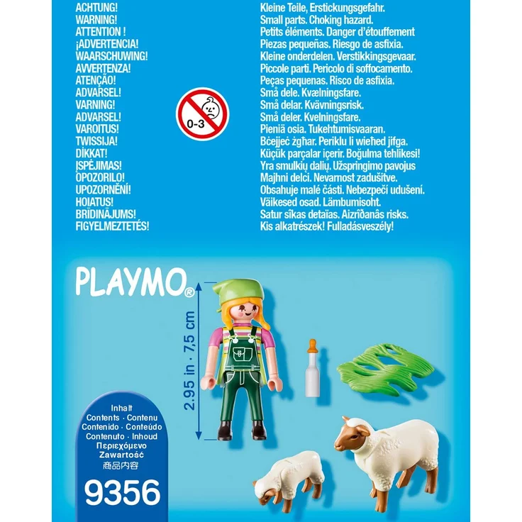 Playmobil Special Plus Bäuerin mit Schäfchen 9356 – Bild 3