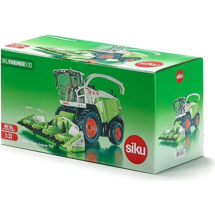 Siku 4058 - Claas Jaguar 960 Maishäcksler, 1:32, Metall/Kunststoff, grün, Bewegliche Teile, Viele Funktionen – Bild 7