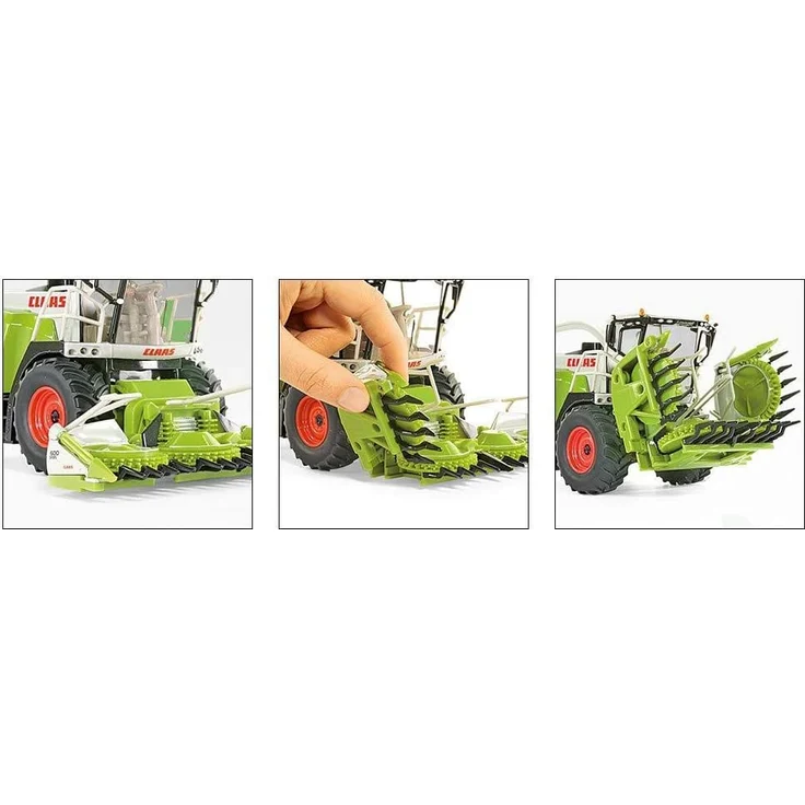 Siku 4058 - Claas Jaguar 960 Maishäcksler, 1:32, Metall/Kunststoff, grün, Bewegliche Teile, Viele Funktionen – Bild 3