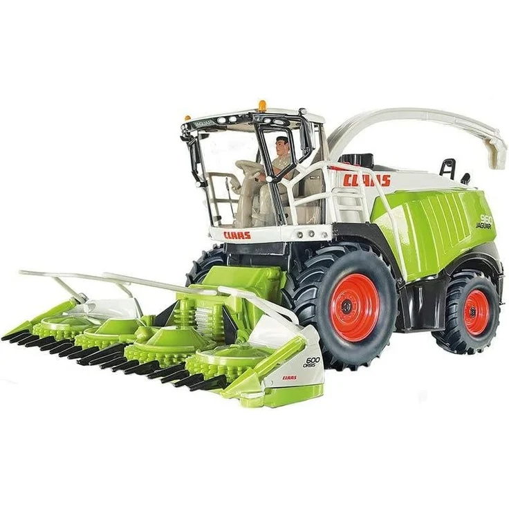 Siku 4058 - Claas Jaguar 960 Maishäcksler, 1:32, Metall/Kunststoff, grün, Bewegliche Teile, Viele Funktionen – Bild 2