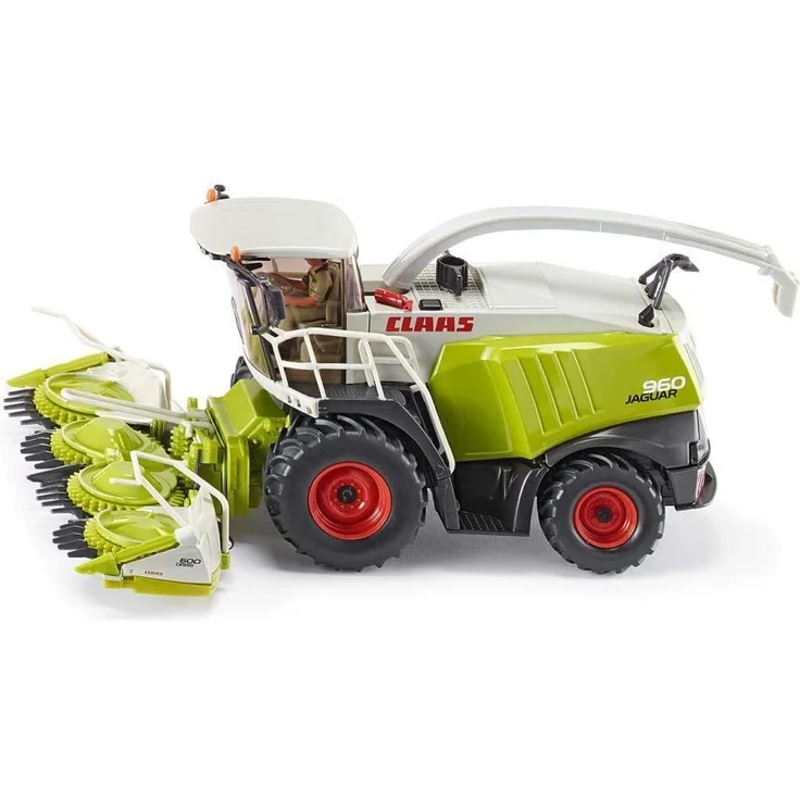 Siku 4058 - Claas Jaguar 960 Maishäcksler, 1:32, Metall/Kunststoff, grün, Bewegliche Teile, Viele Funktionen – Bild 1