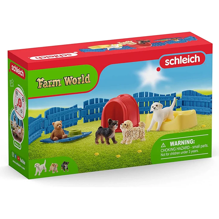 Schleich® Welpenstube – Bild 2