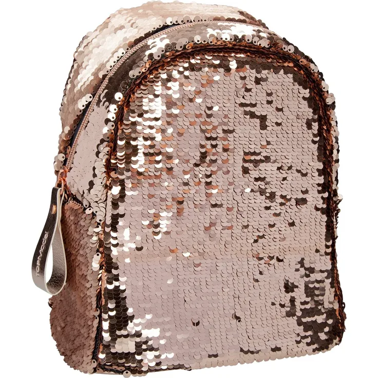 Depsche TOPModel Kinderrucksack Streichpailletten Gold