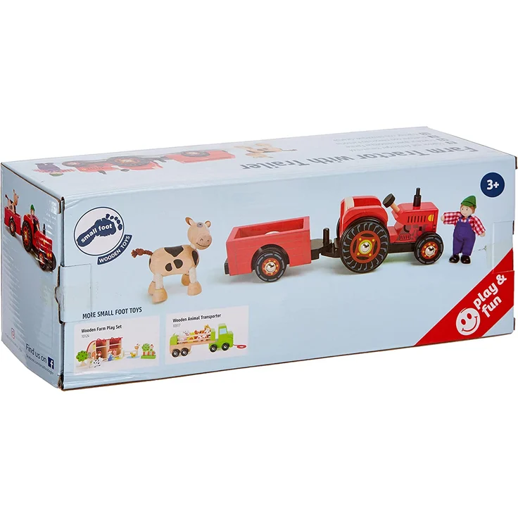 Traktor mit Anhänger „Bauernhof“ – Bild 4