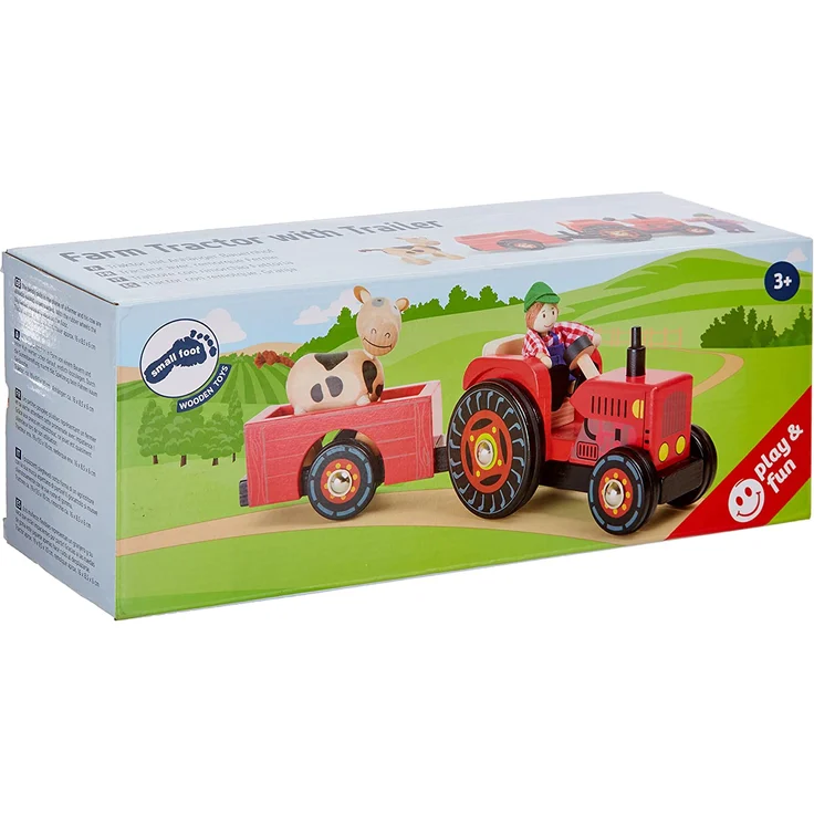 Traktor mit Anhänger „Bauernhof“ – Bild 3