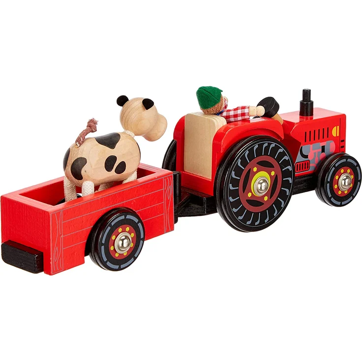 Traktor mit Anhänger „Bauernhof“ – Bild 2