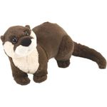 Wild Republic 10879 Plüsch Fisch Otter, Cuddlekins Kuscheltier, Plüschtier, 20 cm