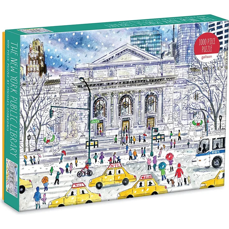 64493 - Michael Storrings New York Public Library - Puzzle, 1000 Teile
