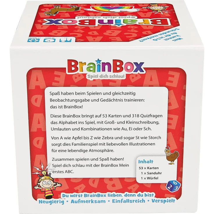 Unbekannt Brain Box 94920 - Lernspiel - Mein erstes ABC, Spiel Dich schlau - ab 1 Spieler, Dauer Circa 10 Minuten – Bild 4
