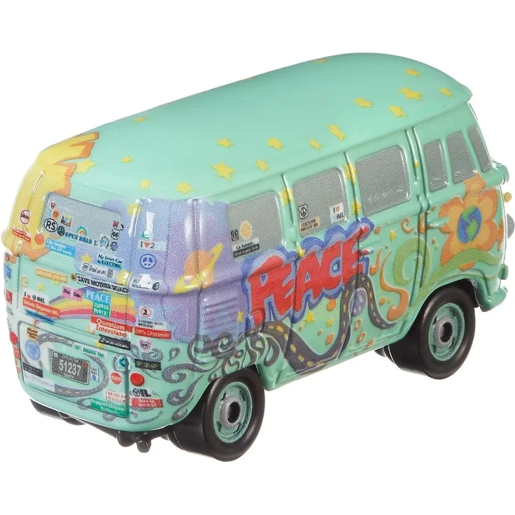 Fahrzeuge Racing Style | Disney Cars | Die Cast 1:55 Auto | Mattel Fillmore – Bild 3