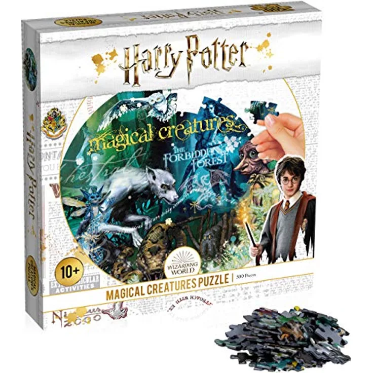 Winning Moves Puzzle Harry Potter Magische Tierwesen Kreaturen Magical Creatures 500 Teile