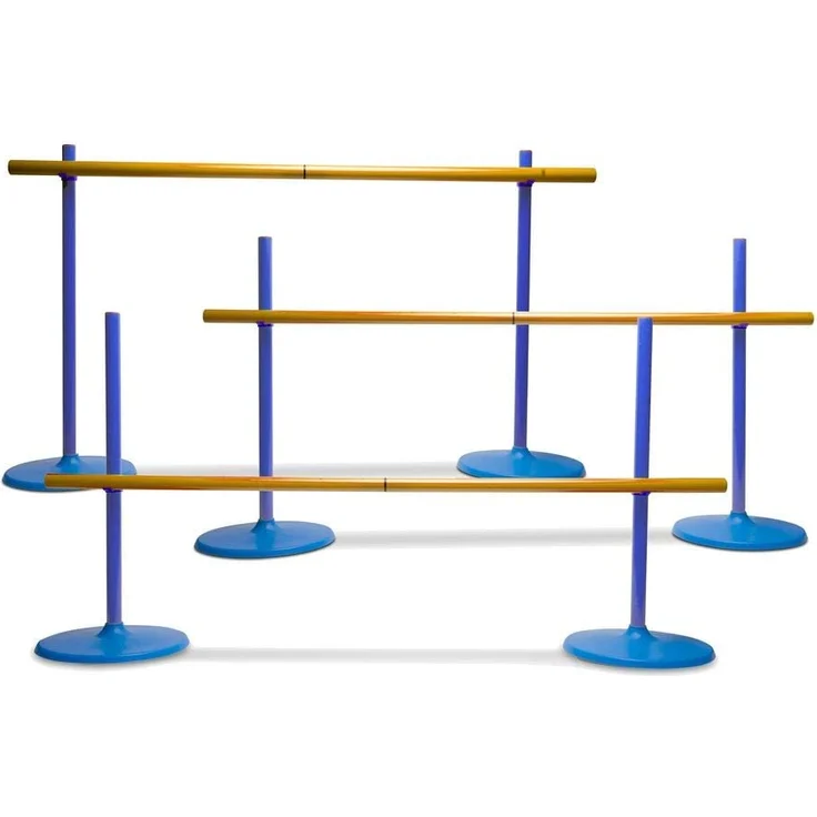 hürden 56-102 cm blau 3 Stück – Bild 1