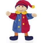 Sterntaler Handpuppe Kasper, Ideal für Puppentheater und Rollenspiele, 24 x 21 x 8 cm, Mehrfarbig