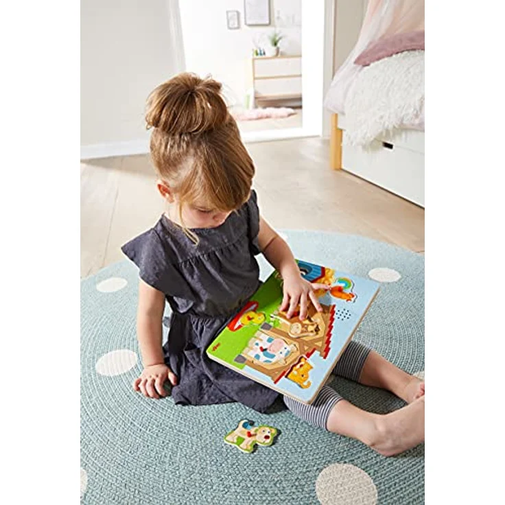 HABA 303179 Sound-Greifpuzzle Auf dem Land – Bild 4