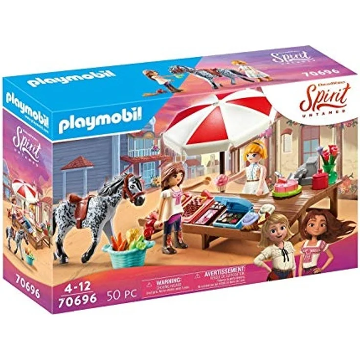 Playmobil Spirit Riding Free 70696 'Miradero Süßigkeitenstand', 50 Teile, ab 4 Jahren – Bild 1