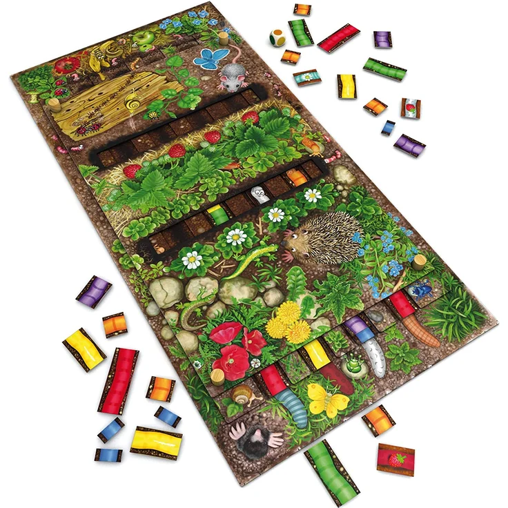 Zoch 601132100 Da ist der Wurm drin, Kinderspiel 2011, kinderleichtes und gewitztes Würfel-und Beobachtungsspiel, ab 4 Jahren – Bild 3