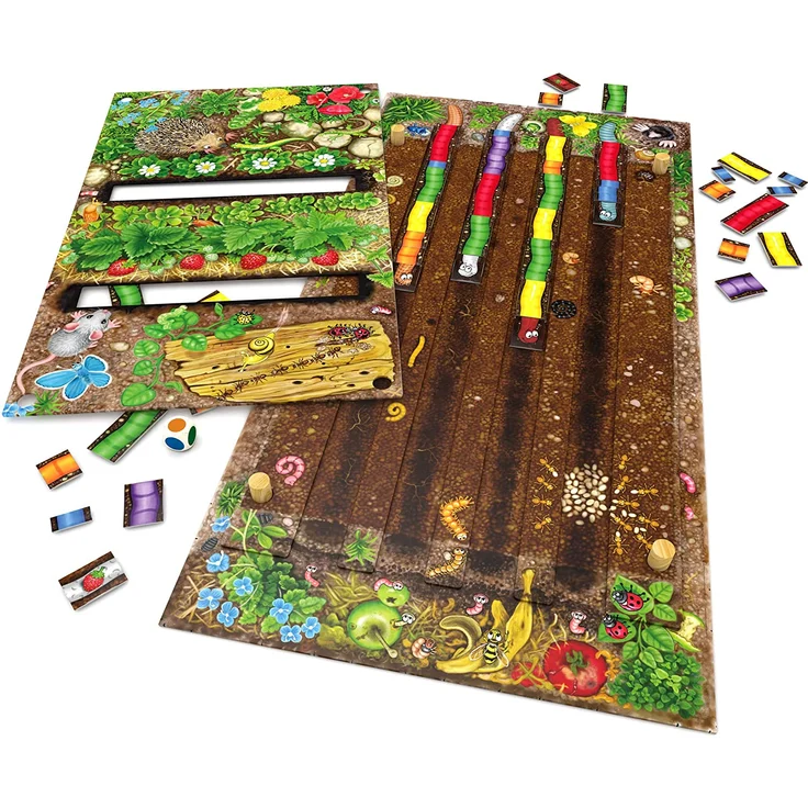Zoch 601132100 Da ist der Wurm drin, Kinderspiel 2011, kinderleichtes und gewitztes Würfel-und Beobachtungsspiel, ab 4 Jahren – Bild 4