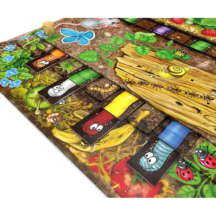 Zoch 601132100 Da ist der Wurm drin, Kinderspiel 2011, kinderleichtes und gewitztes Würfel-und Beobachtungsspiel, ab 4 Jahren – Bild 5