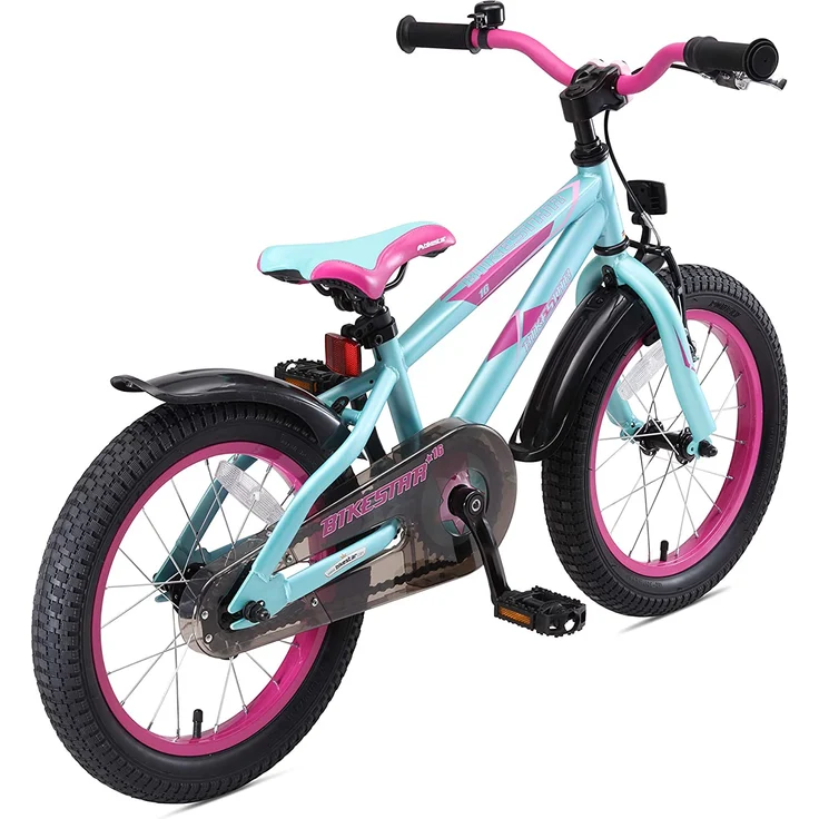 Bikestar Mountain Kinderfahrrad 16 Zoll - Berry Türkis – Bild 5