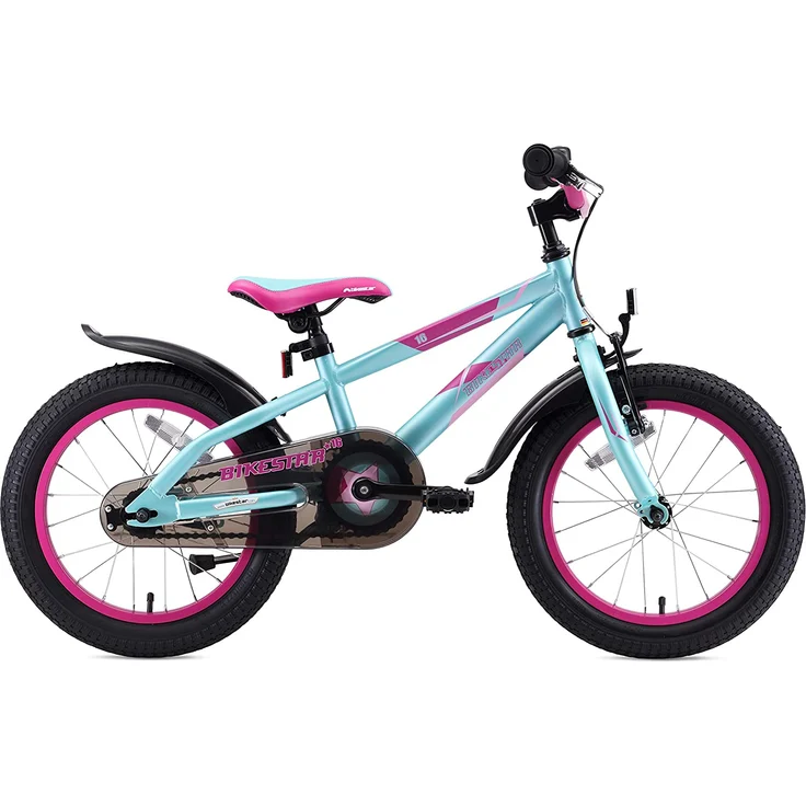 Bikestar Mountain Kinderfahrrad 16 Zoll - Berry Türkis – Bild 3