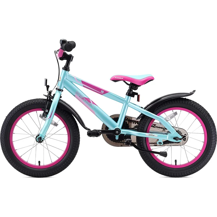 Bikestar Mountain Kinderfahrrad 16 Zoll - Berry Türkis – Bild 4