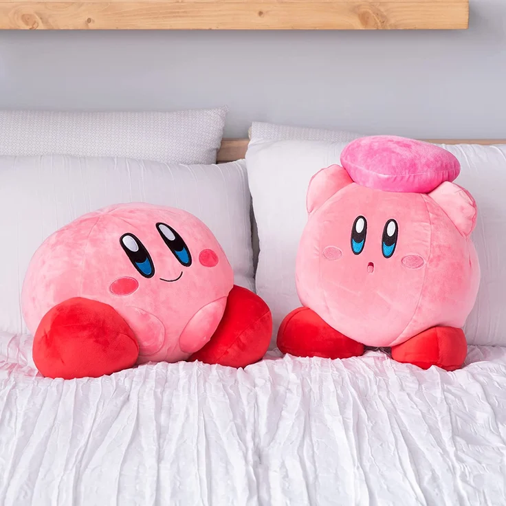 TOMY 12982EU - Nintendo Mega Kirby Mocchi - Plüschkissen, 40 cm – Bild 5