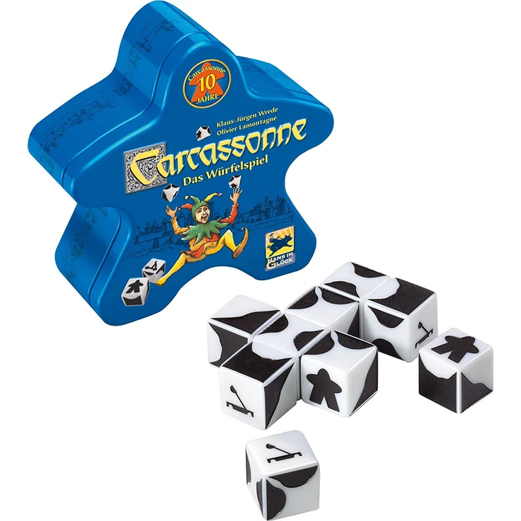 Schmidt Spiele Hans im Glück 48216 - Carcassonne - Das Würfelspiel