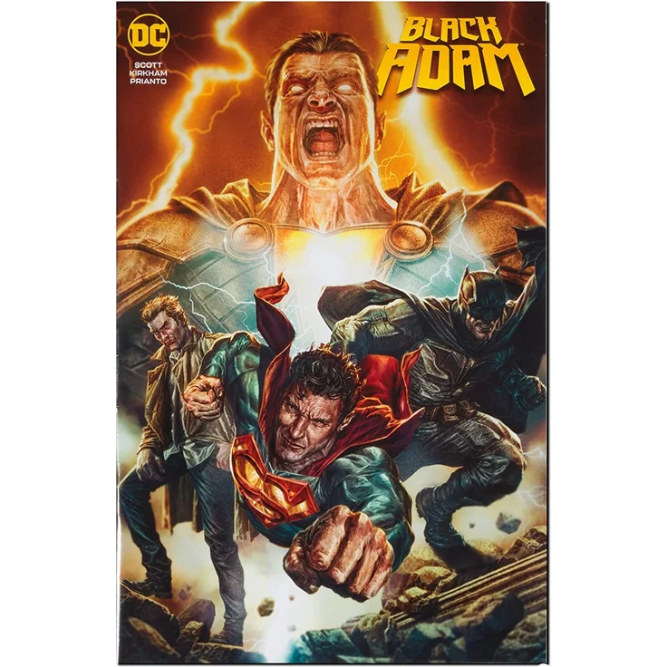 DC Black Adam Page Punchers Actionfigur & Comic Superman 18 cm – Bild 5