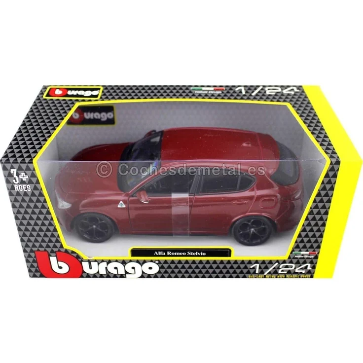 Bburago 1:24 Alfa Romeo Stelvio – Bild 2