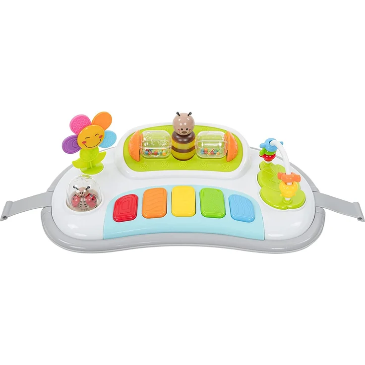 ib style® 3 in 1 Babywalker Wave | Lauflernhilfe | mit Schaukelfunktion | Licht & Melodie | EN1273:2020 | Grau – Bild 8