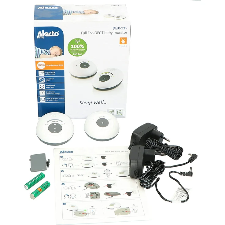 Alecto DBX-115 Babyphone Weiß – Bild 9
